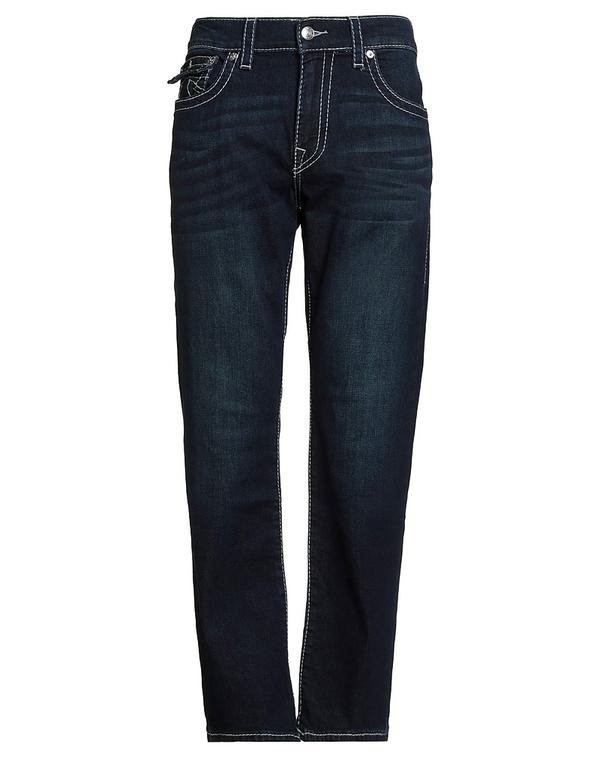 トゥルーレリジョン メンズ ボトムス デニムパンツ TRUE RELIGION ストレートレッグ Blue ブルー