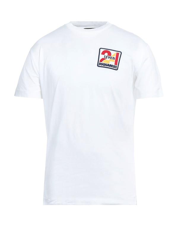 ディースクエアード メンズ トップス Tシャツ DSQUARED2 Ｔシャツ White ホワイト