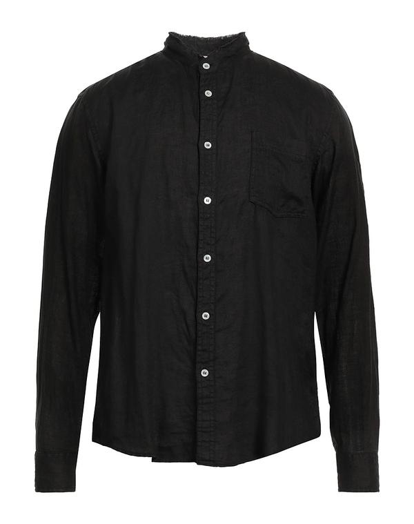 グリフォーニ メンズ トップス シャツ GRIFONI 無地シャツ Dark Brown ブラウン
