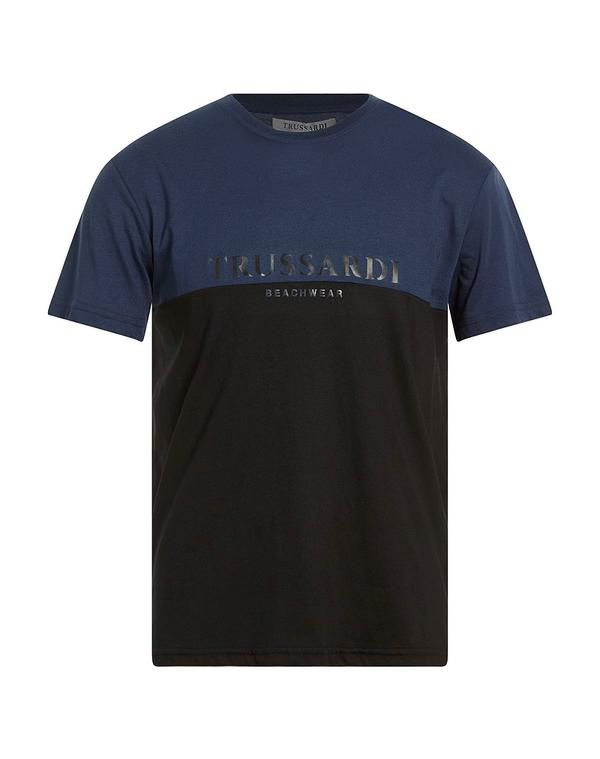 トラサルディ メンズ トップス プルオーバー TRUSSARDI Ｔシャツ Black 黒いこと