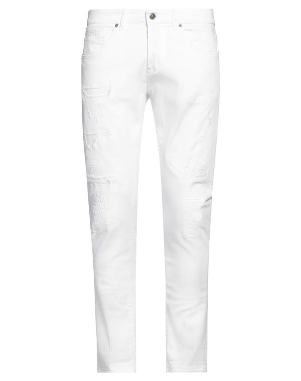 ドンダップ メンズ ボトムス 心地好いズボン下 DONDUP ズボン下 White 白いこと