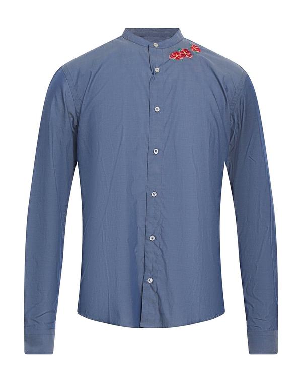ロッソピューロ メンズ トップス シャツ ROSSOPURO シャツ Blue ブルー