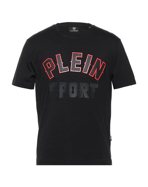 プレイン スポーツ メンズ トップス Tシャツ PLEIN SPORT Ｔシャツ Black ブラック