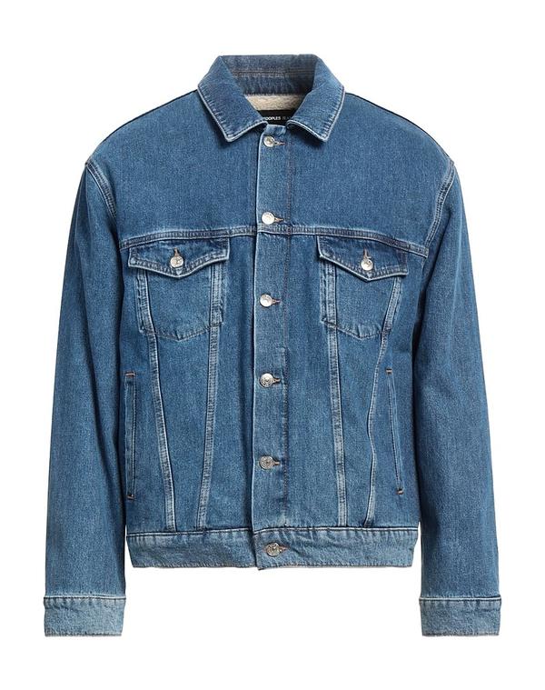 ザ・クープルス メンズ アウター ジャケット・ブルゾン THE KOOPLES デニムブルゾン Blue ブルー
