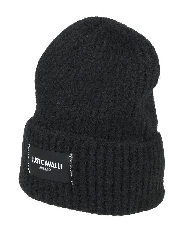 ジャストカバリ メンズ アクセサリー 帽子 JUST CAVALLI 帽子 Black ブラック｜ReVida 店
