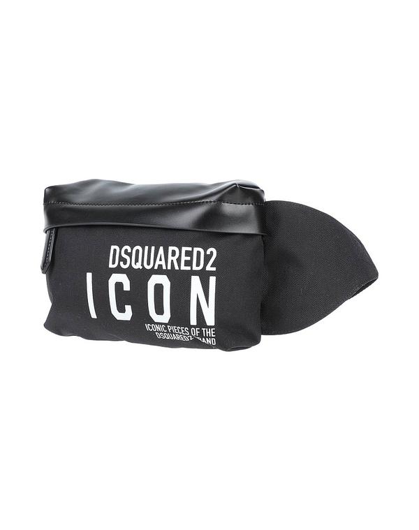 ディースクエアード メンズ 御徒面子 DSQUARED2 酉の方角合切袋 Black 黒いこと