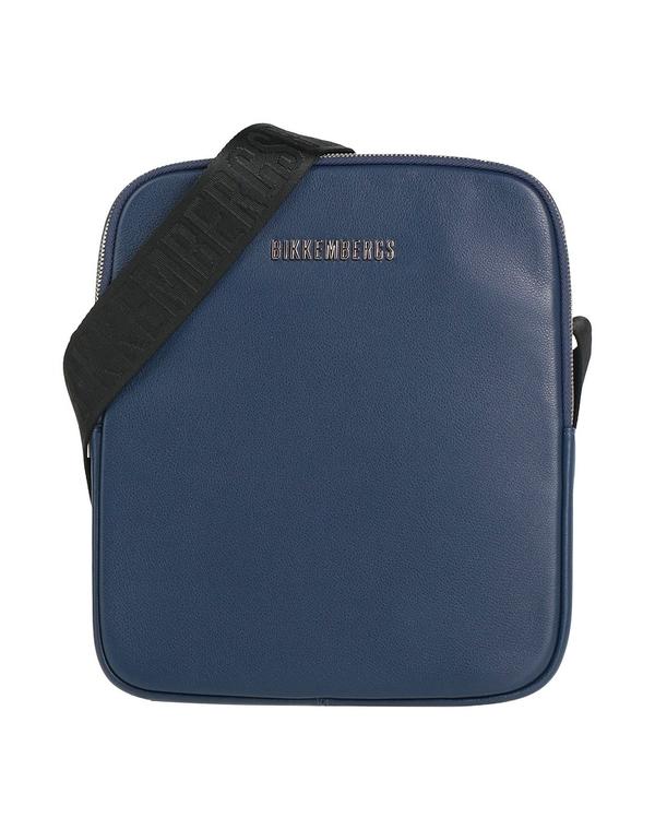 ビッケンバーグス メンズ 御徒面子 BIKKEMBERGS クロスボディバッグ Navy 米国海軍
