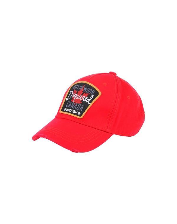 ディースクエアード メンズ アクセサリー 帽子 DSQUARED2 帽子 Red レッド