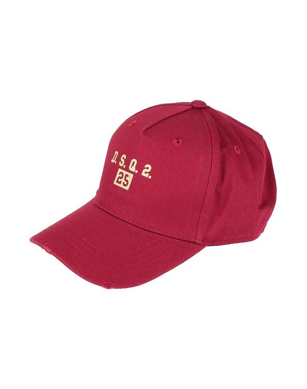 ディースクエアード メンズ アクセサリー 帽子 DSQUARED2 帽子 Bordeaux｜ReVida 店