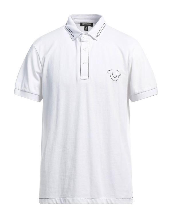 トゥルーレリジョン メンズ トップス スポーツシャツ TRUE RELIGION スポーツシャツ White 白いこと