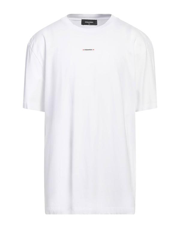 ディースクエアード メンズ トップス Tシャツ DSQUARED2 ベーシック Tシャツ White ホワイト