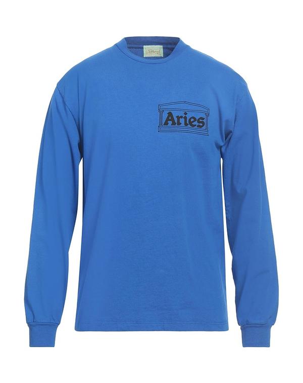 アリーズ メンズ トップス Tシャツ ARIES Ｔシャツ Blue ブルー