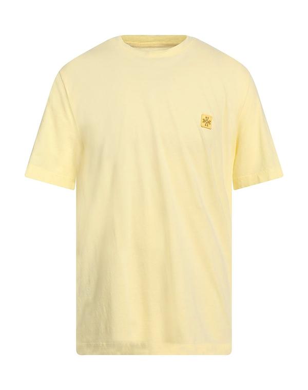 ヤコブ コーエン メンズ トップス Tシャツ JACOB COH Ё N ベーシック Tシャツ Yellow イエロー