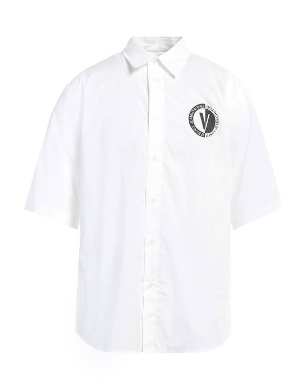 ヴェルサーチ メンズ トップス シャツ VERSACE JEANS COUTURE シャツ White ホワイト