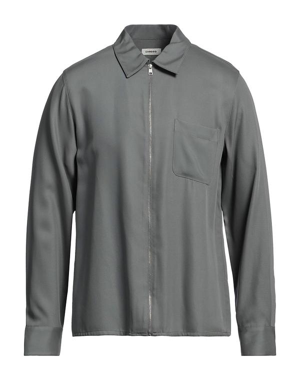 サンドロ メンズ トップス シャツ SANDRO 無地シャツ Gray グレー