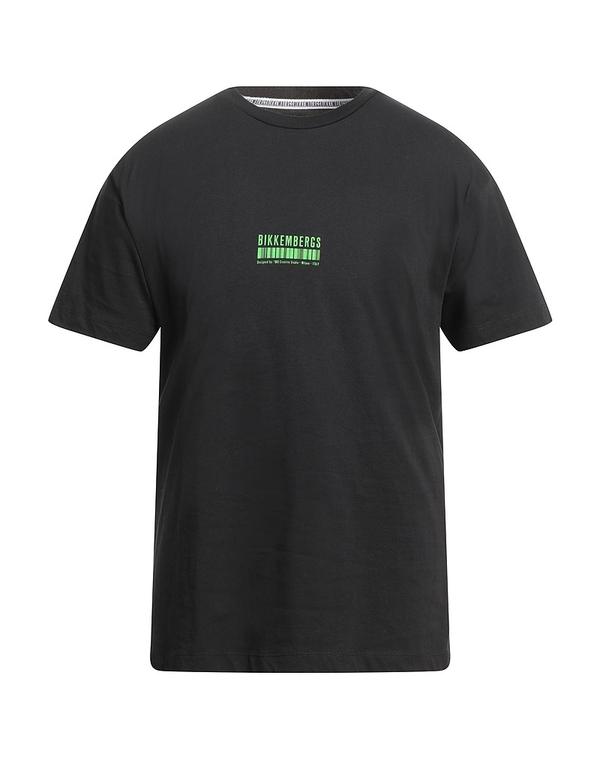 ビッケンバーグス メンズ トップス Tシャツ BIKKEMBERGS Ｔシャツ Black ブラック