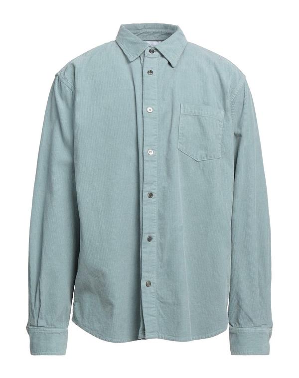 ジョンエリオット メンズ トップス シャツ JOHN ELLIOTT 無地シャツ Pastel Blue ブルー