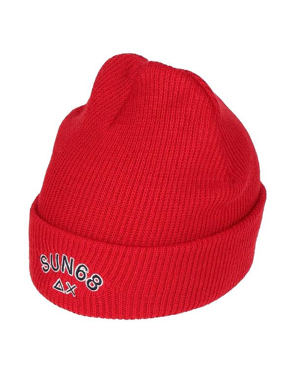 サンシックスティーエイト メンズ アクセサリー 帽子 SUN 68 帽子 Red レッド