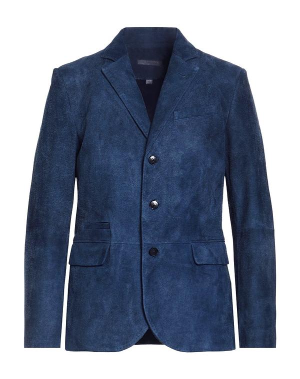 ジョンバルベイトス メンズ アウター ジャケット・ブルゾン JOHN VARVATOS テーラードジャケット Navy ネイビー