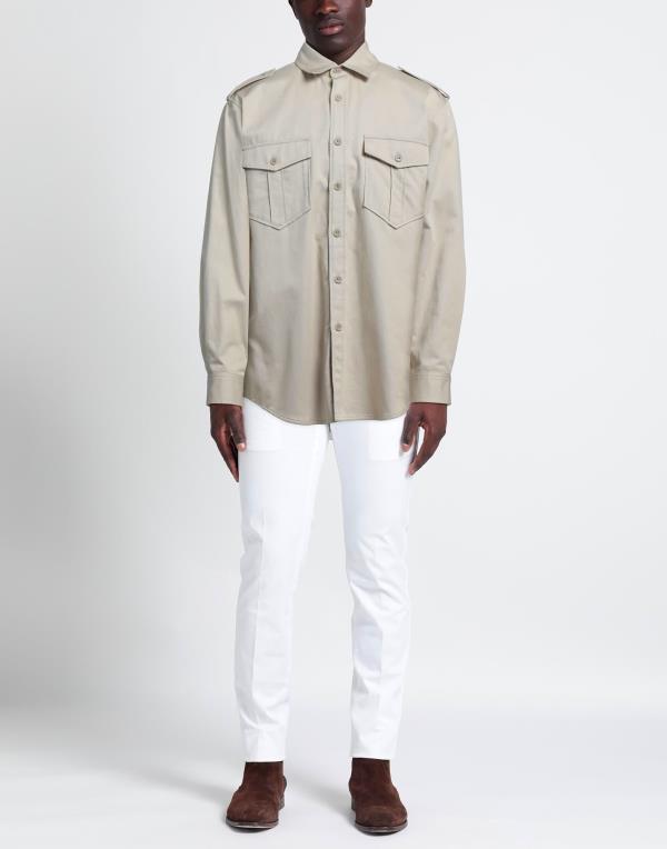イザベル マラン メンズ Solid Sand シャツ shirt トップス color トップス | forexlossrecover.com