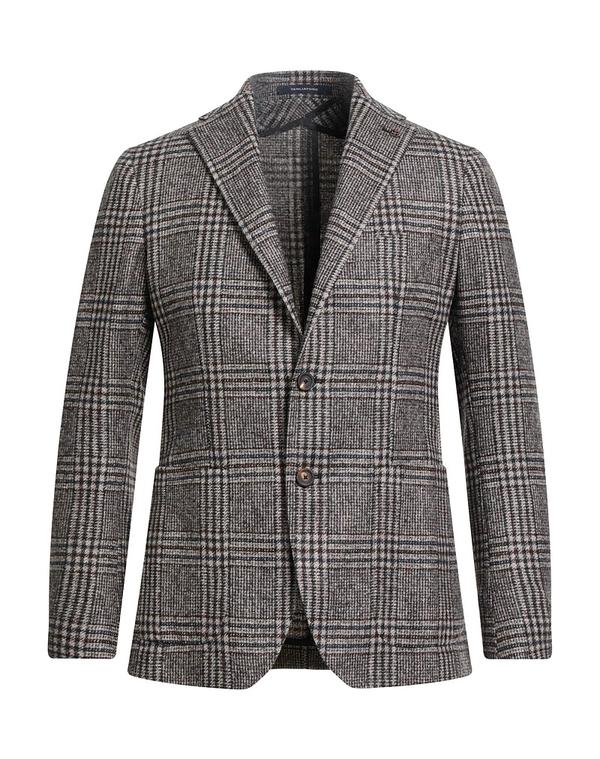 タリアトーレ メンズ アウター 上衣・上衣 TAGLIATORE テーラードジャケット Dark Brown 赤銅色 メンズファッション-コート・ジャケット