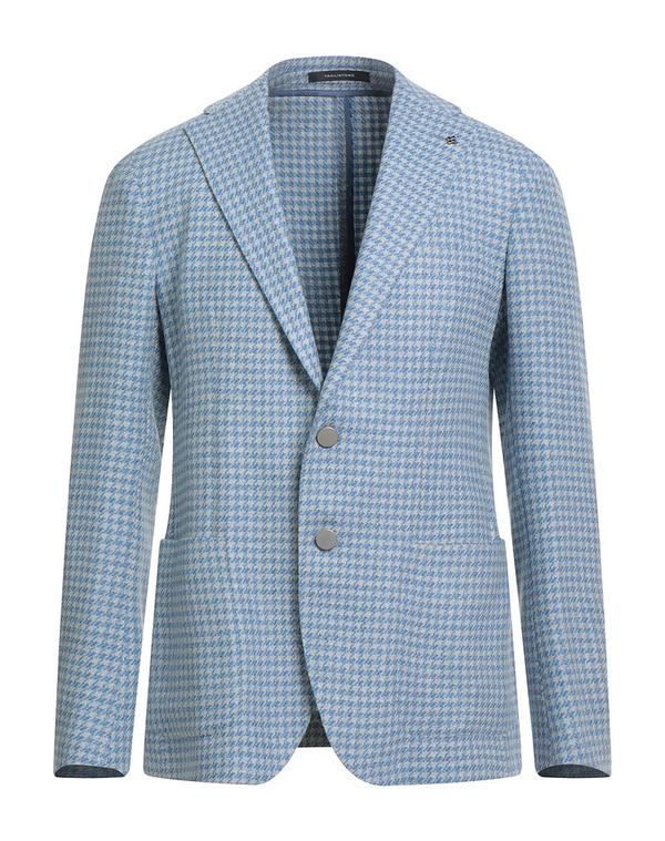 タリアトーレ メンズ アウター ジャケット・ブルゾン TAGLIATORE テーラードジャケット Sky Blue ブルー