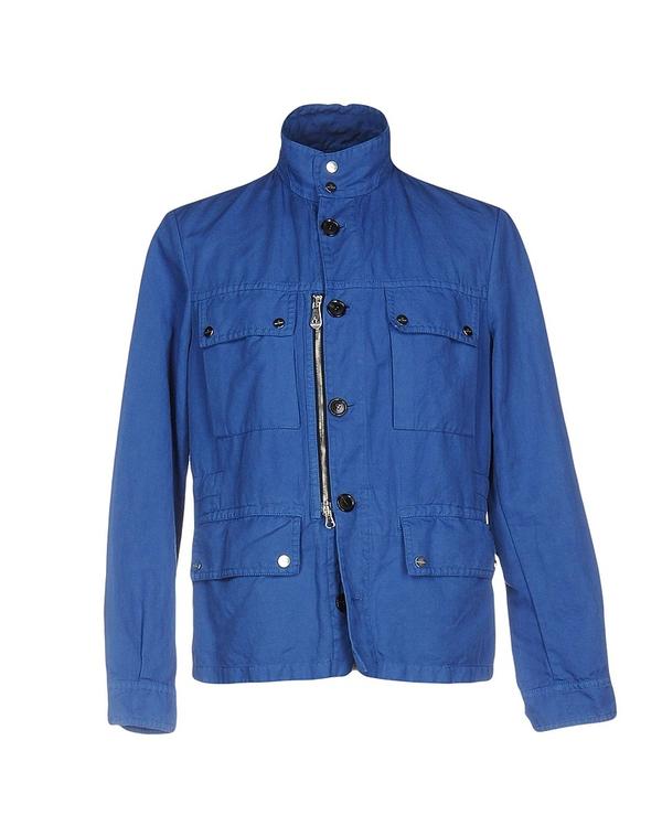 ピューテリー メンズ アウター ジャケット・ブルゾン PEUTEREY ブルゾン Blue ブルーコート・ジャケット
