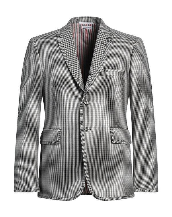 トムブラウン メンズ アウター ジャケット・ブルゾン THOM BROWNE テーラードジャケット Black ブラック