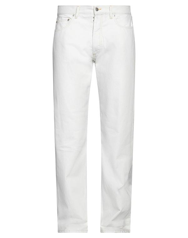 マルタンマルジェラ メンズ ボトムス デニムパンツ MAISON MARGIELA ストレートレッグ Off-White オフホワイト｜ReVida 店 40,820円