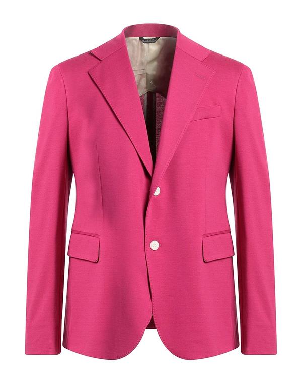 ブライアン・デールズ メンズ アウター ジャケット・ブルゾン BRIAN DALES テーラードジャケット Fuchsia フューシャ