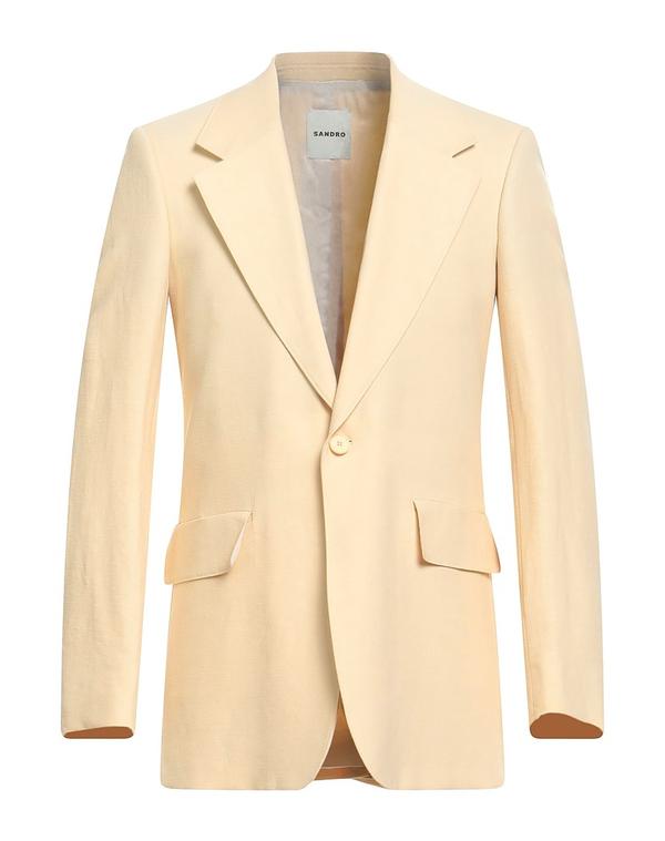 サンドロ メンズ アウター ジャケット・ブルゾン SANDRO テーラードジャケット Beige ベージュ 27,820円