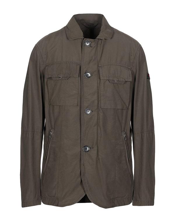 ピューテリー メンズ アウター コート PEUTEREY ライトコート Khaki カーキ｜ReVida 店