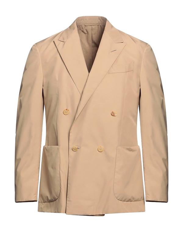 カルーゾ メンズ アウター ジャケット・ブルゾン CARUSO テーラードジャケット Beige ベージュ