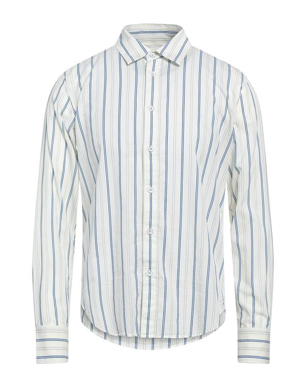 ラグアンドボーン メンズ トップス シャツ RAG & BONE ストライプ柄シャツ White ホワイト