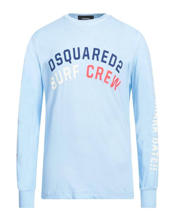 ディースクエアード メンズ トップス Tシャツ DSQUARED2 Ｔシャツ Sky Blue ブルー