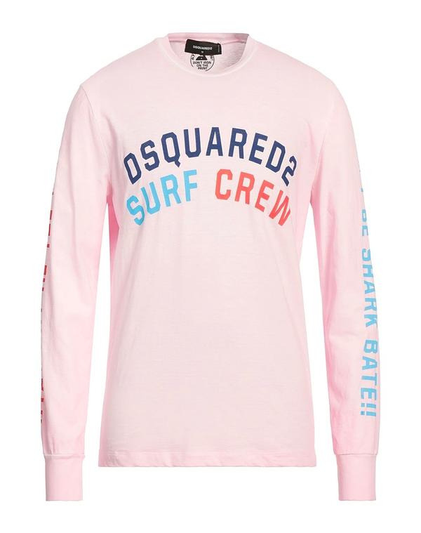 ディースクエアード メンズ トップス Tシャツ DSQUARED2 Ｔシャツ Pink ピンク