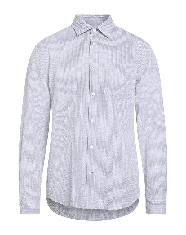 ダンヒル メンズ トップス シャツ DUNHILL チェック柄シャツ Gray グレー|ReVida 店