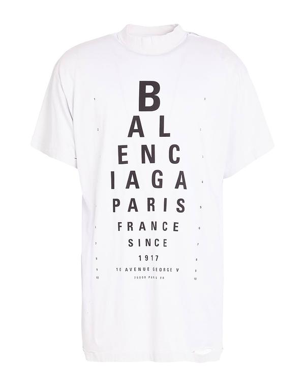 バレンシアガ メンズ トップス Tシャツ BALENCIAGA Ｔシャツ Off-White オフホワイト