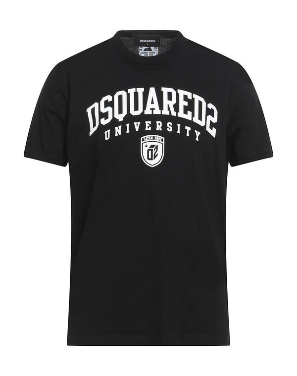 ディースクエアード メンズ トップス Tシャツ DSQUARED2 Tシャツ Black ブラック|ReVida 店