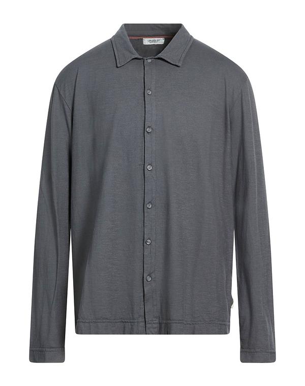 クロスリー メンズ トップス シャツ CROSSLEY 無地シャツ Gray グレー