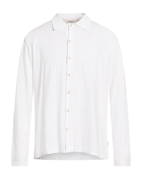クロスリー メンズ トップス シャツ CROSSLEY 無地シャツ White ホワイト