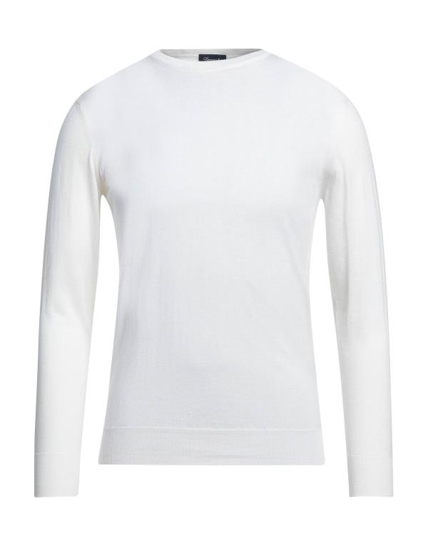 カーキ×インディゴ オスカー デ ラ レンタ ニットセーター アウター レディース Sweaters White