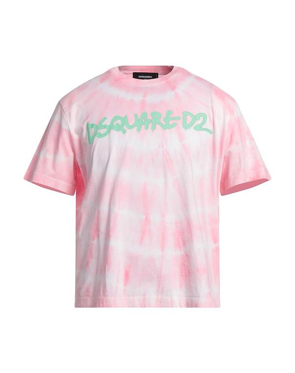 ディースクエアード メンズ トップス Tシャツ DSQUARED2 Ｔシャツ Pink ピンク