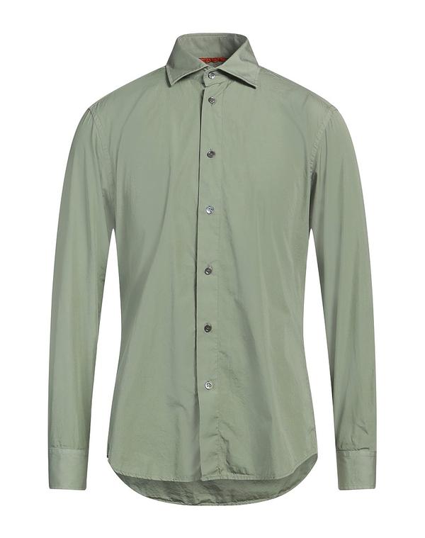 バレナ メンズ トップス シャツ BARENA 無地シャツ Sage Green グリーン 22,176円