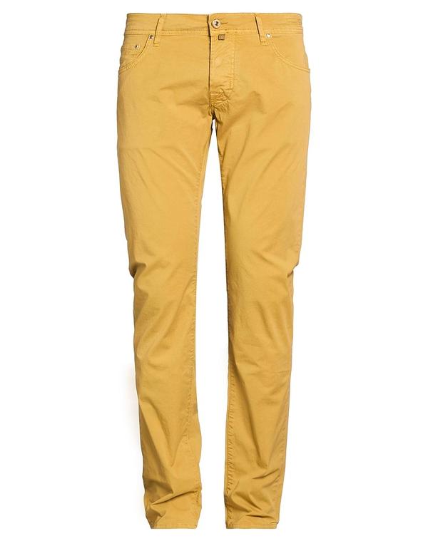 ヤコブ コーエン メンズ ボトムス カジュアルパンツ JACOB COH Ё N パンツ Mustard マスタード｜ReVida 店