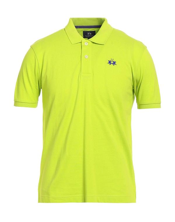 ラ マルティーナ メンズ トップス ポロシャツ LA MARTINA ポロシャツ Lime Green ライム