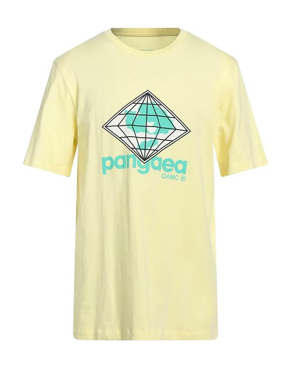 オーエーエムシー メンズ トップス Tシャツ OAMC Ｔシャツ Yellow イエロー