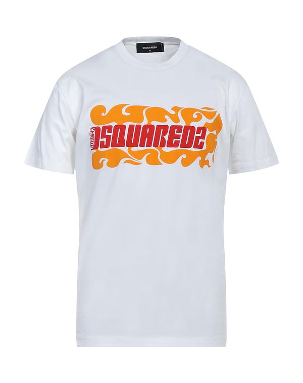 ディースクエアード メンズ トップス Tシャツ DSQUARED2 Ｔシャツ White ホワイト