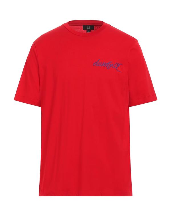 ダンヒル メンズ トップス Tシャツ DUNHILL Ｔシャツ Red レッド
