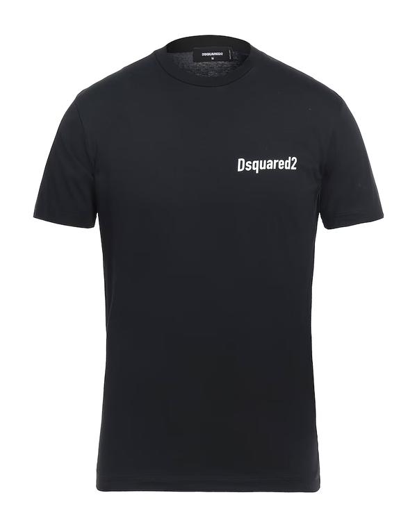 ディースクエアード メンズ トップス Tシャツ DSQUARED2 Tシャツ Black ブラック|ReVida 店